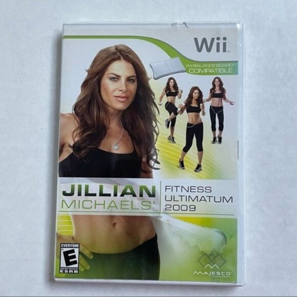 Wii Jillian Michaels Fitness Ultimatum 2009 For Nintendo Wii Balance Board - Picture 1 of 4